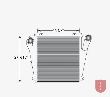 Freightliner Charge Air Cooler (1992–2007)