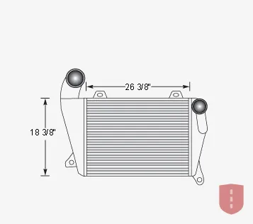 Freightliner Charge Air Cooler