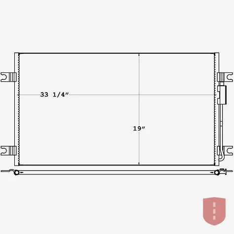 Freightliner A/C Condenser (2006–2018)