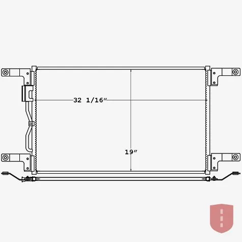 Freightliner A/C Condenser (1996–2013)