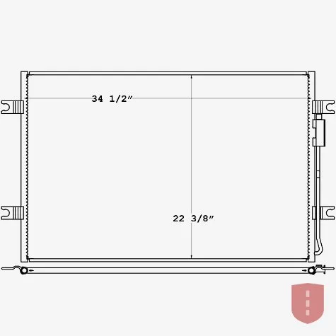 Freightliner A/C Condenser (2008–2013)