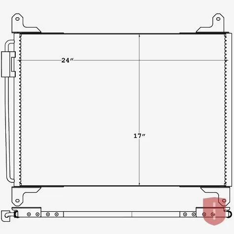 Freightliner A/C Condenser (1998–2013)