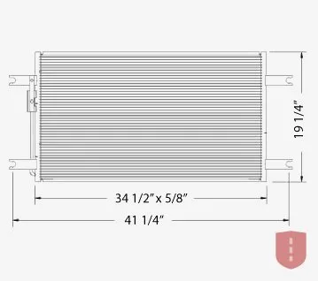 Freightliner A/C Condenser (2010–2013)
