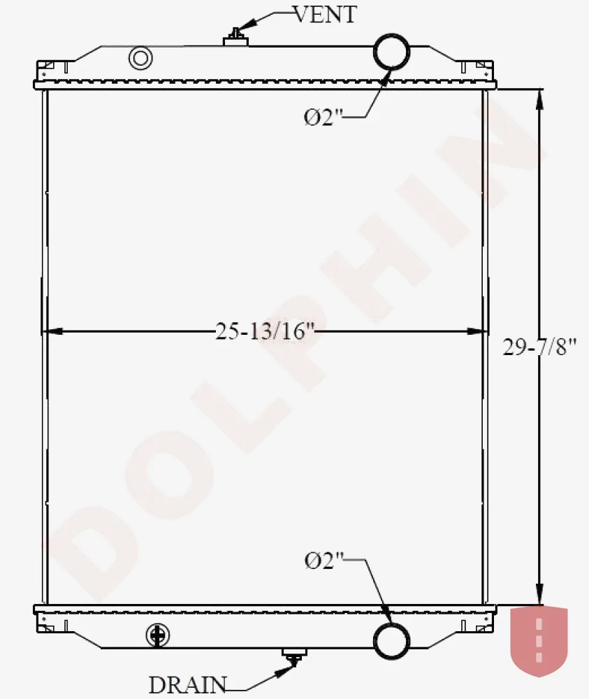 Freightliner Radiator (2014–2019)