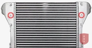 Hino Charge Air Cooler (2008–2010)