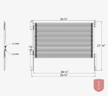 International A/C Condenser (1994–2007)