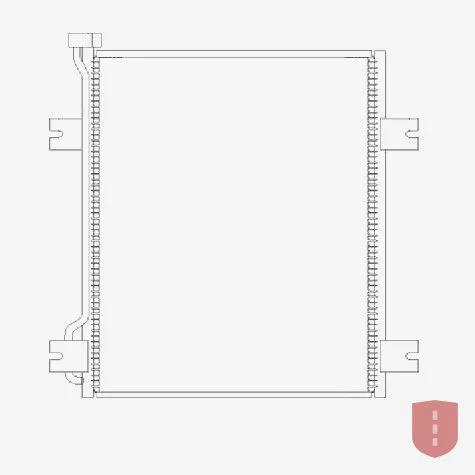 International A/C Condenser (2008–2012)