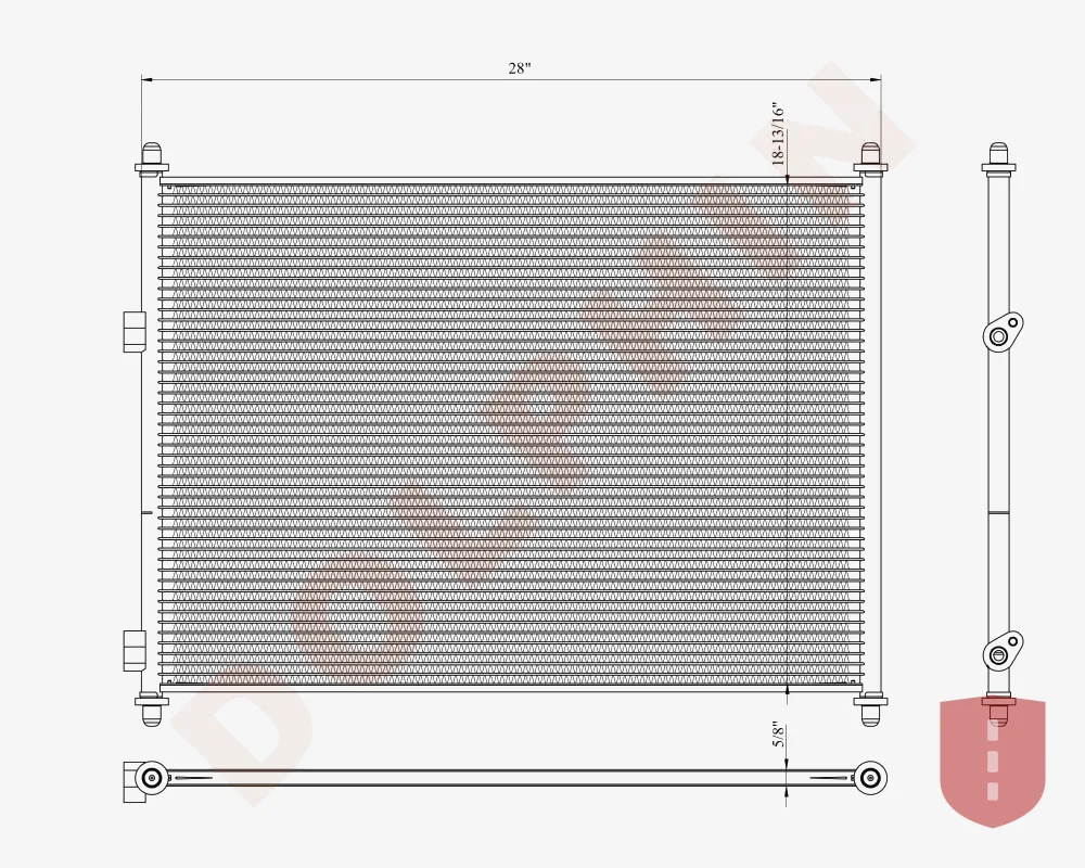 International A/C Condenser (2018–2020)