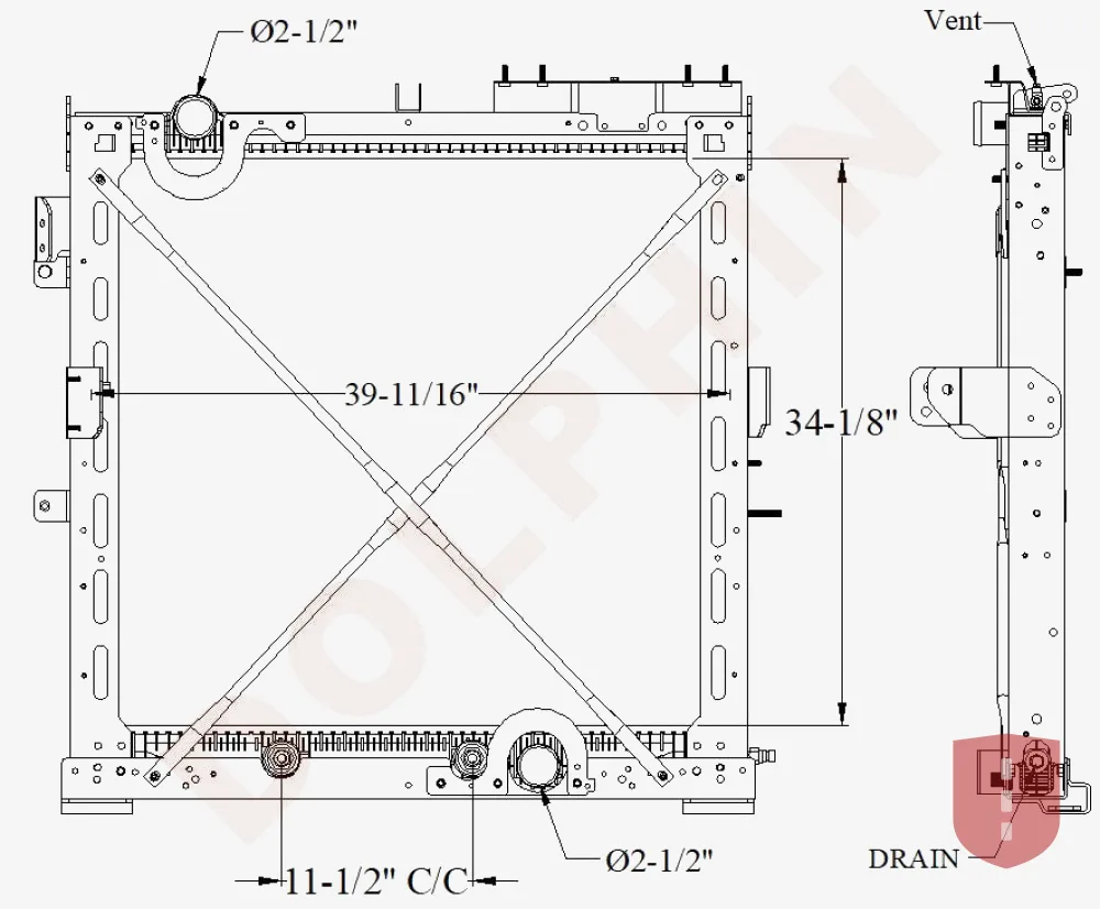 International LT Radiator (2018–2026)