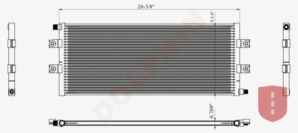 Kenworth A/C Condenser