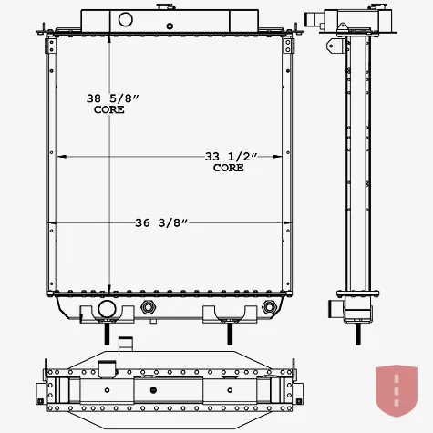Mack CL Radiator