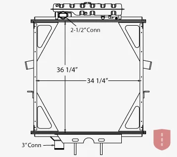 Peterbilt 379 Radiator