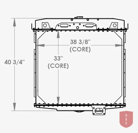 Peterbilt Radiator
