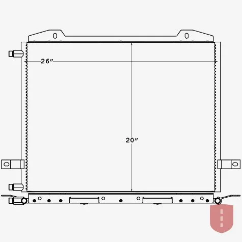 Sterling Acterra A/C Condenser (2001–2005)