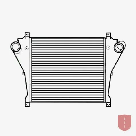 Volvo VHD Charge Air Cooler (2001–2008)