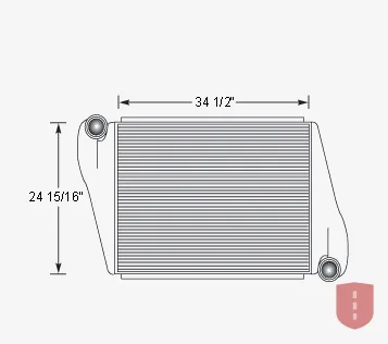 Volvo Charge Air Cooler