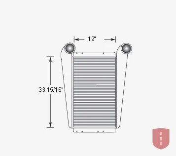 Volvo WG Charge Air Cooler