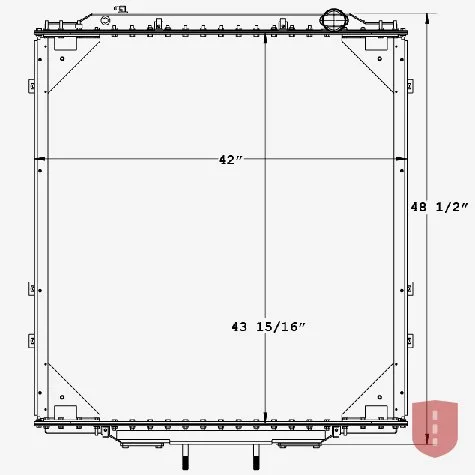 Western Star 4900 Radiator (2009–2014)